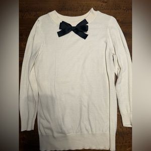 J Crew bow sweater